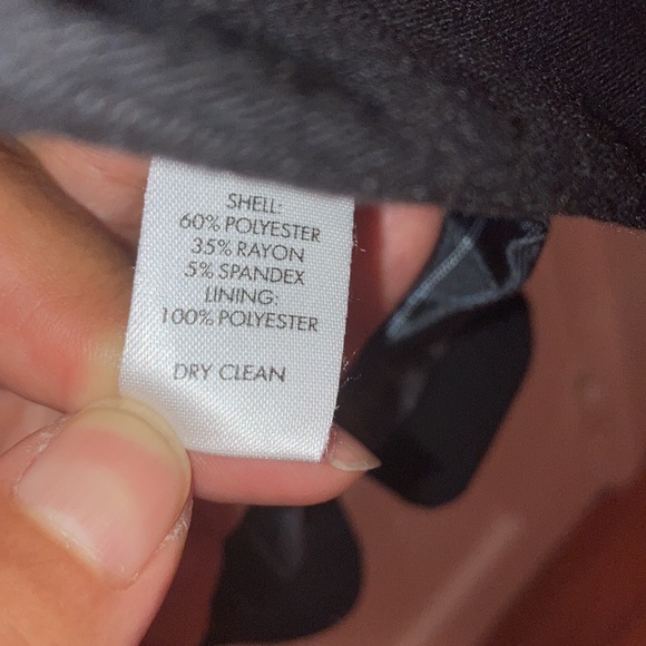 Calvin Klein Women's blazer suit jacket top black size 10 - Picture 7 of 8